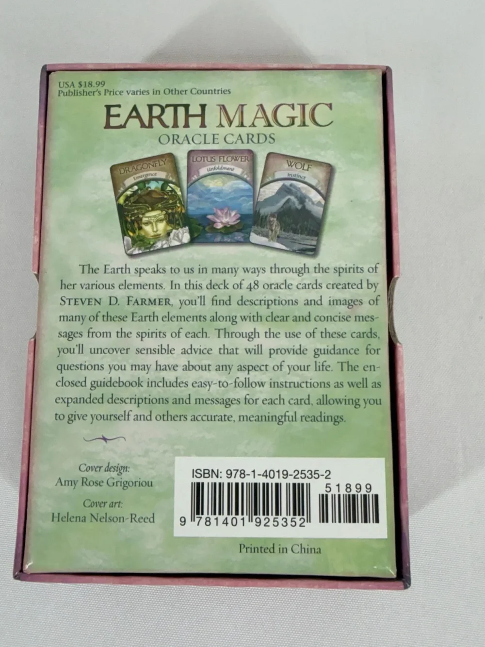 Lot of 3 Wiccapedia Witch Guide Earth Magic Oracle Cards Smith Waite Tarot Cards